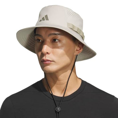 adidas Men's Victory Bucket Hat Boonie - color: Wonder Cargo Khaki/Clay Grey/5, size: Large-X-Large