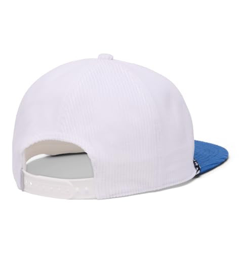 Columbia Unisex Packsaddle Corduroy Snap Back - color: White/Mountain Blue/Ski Mountains