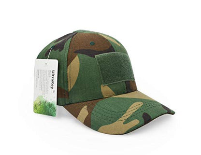 UltraKey Military Tactical Operator Cap, Outdoor Army Hat Hunting Camouflage Baseball Cap - color: Jungle Camouflage