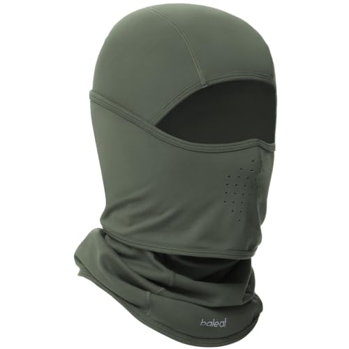 baleaf Balaclava Ski Mask Warm Winter Face Mask with Neck Gaiter - color: Army Green