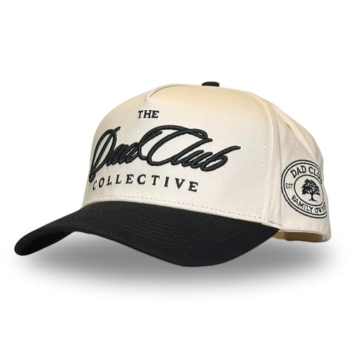 Vintage Mom & Dad Trucker Hats | Men & Women | Kids Grandpa Boy Mom Girl Dad Hats | Country Western | Cotton | Snapback - color: Dad Club | Black