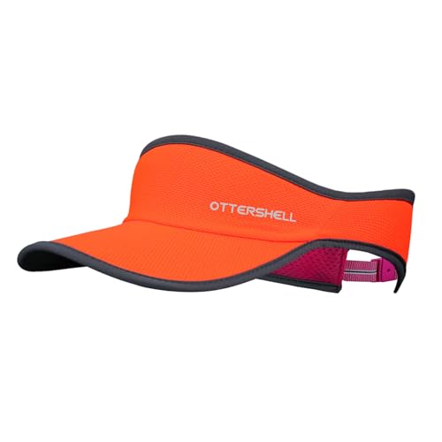 Running Visor Hat for Men Women - color: Orange
