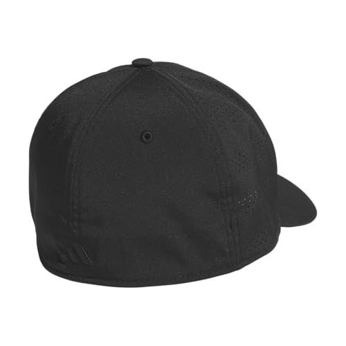 adidas Men's Gameday Stretch Fit Hat - color: Black/Black/5, size: Small-Medium
