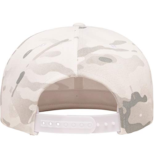 6-Panel Structured Flat Visor Classic Snapback (6089) - color: Alpine