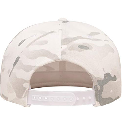 6-Panel Structured Flat Visor Classic Snapback (6089) - color: Alpine