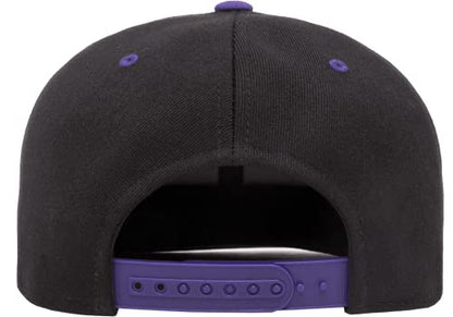 Flexfit Men's 110 Classic Snapback - color: Black/Purple