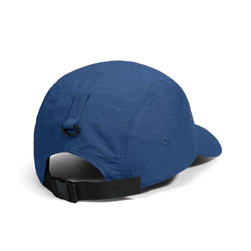 Croogo 5 Panel Running Hat Quick Dry Baseball Cap Sun UV Sports Outdoor Cap - color: Gd50-blue