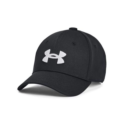 Under Armour Blitzing Hat (Little Kids/Big Kids) - color: (001) Black / / White, size: Small-Medium