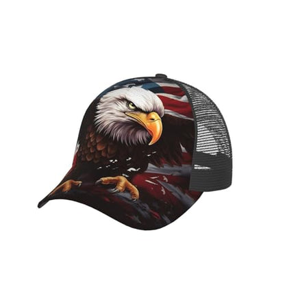 Funny Baseball Hat for Women Men, Dad Cap Trucker Hat Adjustable Fit for Summer Sport Travel Beach - color: Pattern - 7