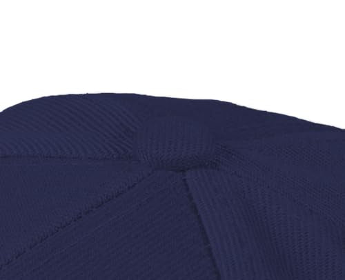 TK Flex Blank Hats, Adjustable Plain Hats, Casual Women's and Men's Hats, Baseball Caps for Patches and Embroidery, 12 Pack - color: Navy