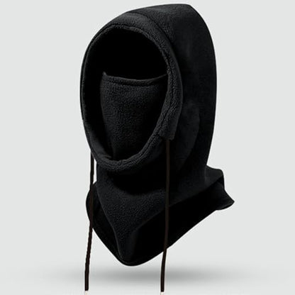 Cold Weather Microfleece Balaclava Hat Winter Warm Face Mask for Women Men Thermal Hooded Cover Medium
