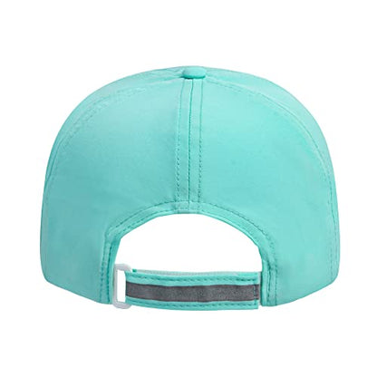 HH HOFNEN Women Quick Drying Baseball Cap Sun Hat Unstructured Golf Hat - color: #2 Aqua