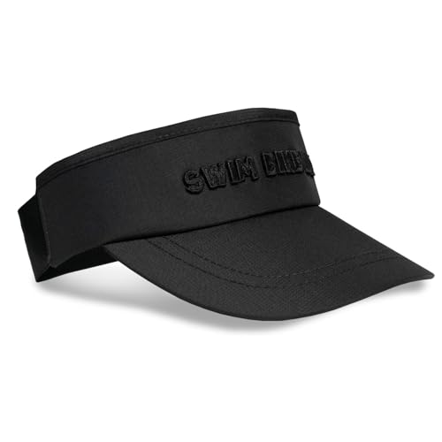 Headsweats Unisex Adult Lightweight Performance Running Sun Visor - color: Black Tonal
