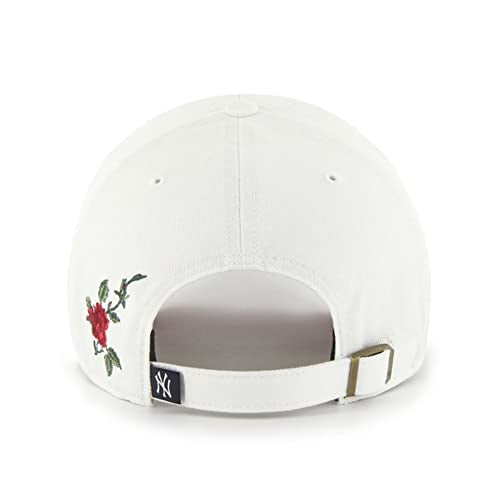 '47 unisex-adult Yankees Thorn Clean Up Baseball Cap - color: White