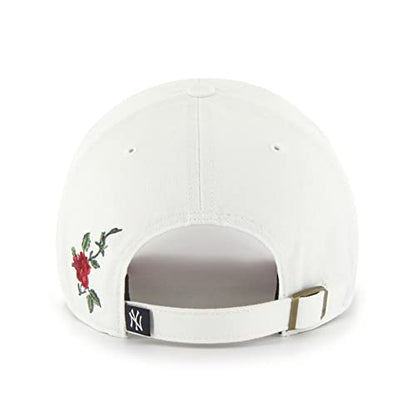 '47 unisex-adult Yankees Thorn Clean Up Baseball Cap - color: White