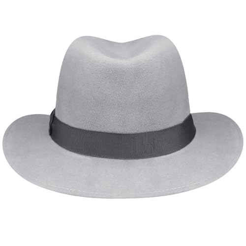 Bailey of Hollywood Curtis Litefelt Fedora - color: Flint Gray, size: XX-Large