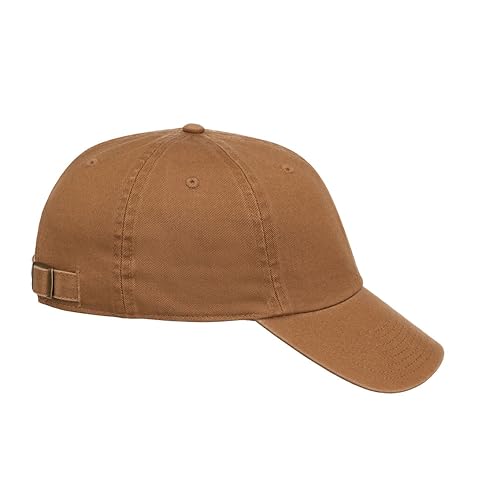 Lids Blank Baseline Dad Adjustable Strapback Hat - color: Camel