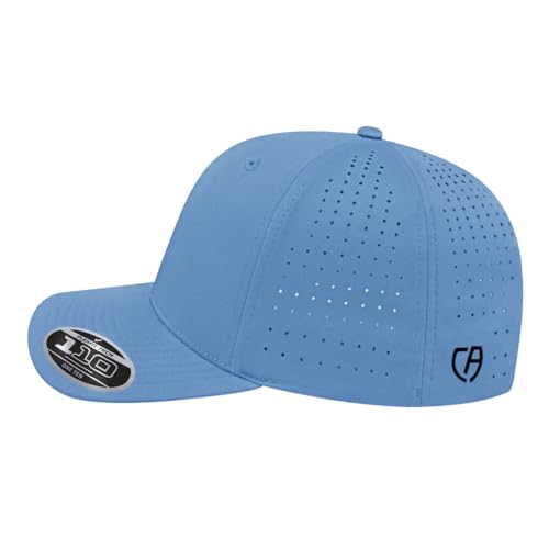 Cap America i8533 Flexfit 110 Performance 6-Panel Adjustable Snapback Cap - color: Columbia Blue
