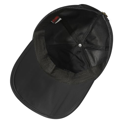Sumolux Waterproof Baseball Cap Men Women Sun Hat Quick-Drying - color: Black, size: One Size