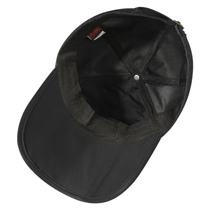 Sumolux Waterproof Baseball Cap Men Women Sun Hat Quick-Drying - color: Black, size: One Size