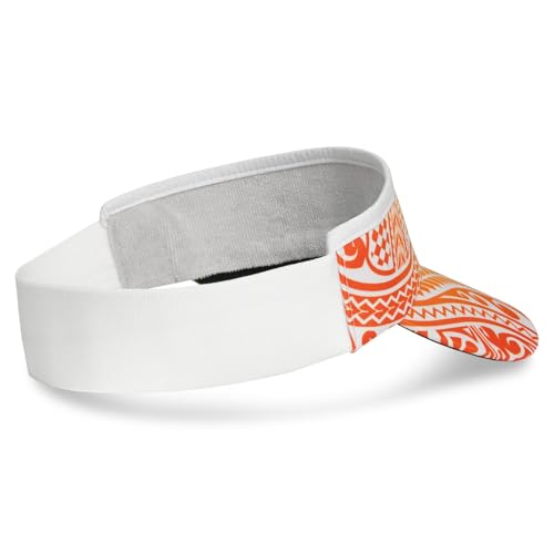 Headsweats Unisex Adult Lightweight Performance Running Sun Visor - color: White Tribal