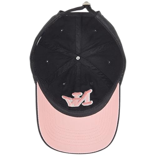 NY 3D Embroidered Dad Hat - New York Baseball Cap - color: Black Pink