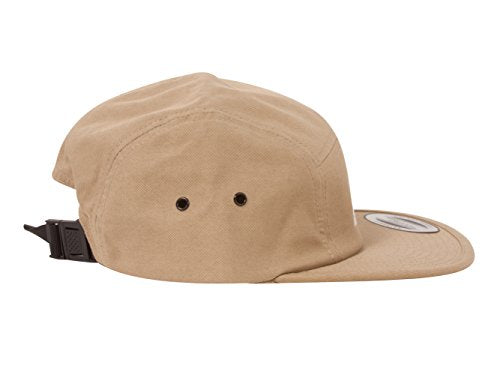 Gravity Outdoor Co. 5 Panel Hat - color: Khaki