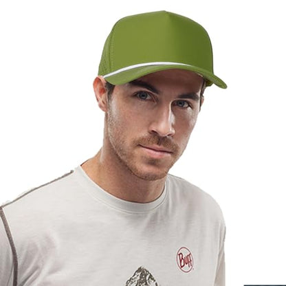 HH HOFNEN Quick Dry Baseball Cap Snapback Golf Trucker Hat for Men Women - color: #1 Green