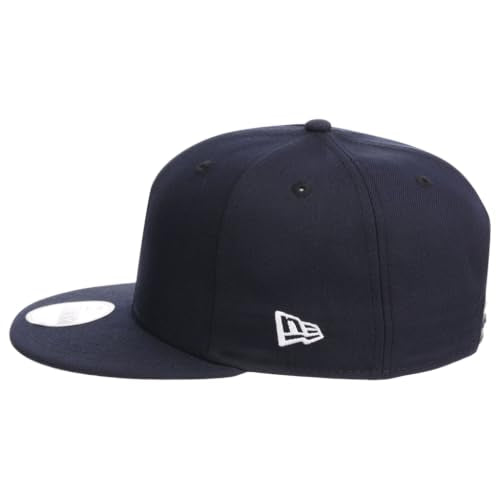 New Era Blank Custom 59FIFTY Fitted Flat Bill Cap - color: Navy, size: 7