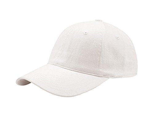 G Men's Soft Structured Low Profile Light Brushed Twill Fitted Flex Cap - color: White