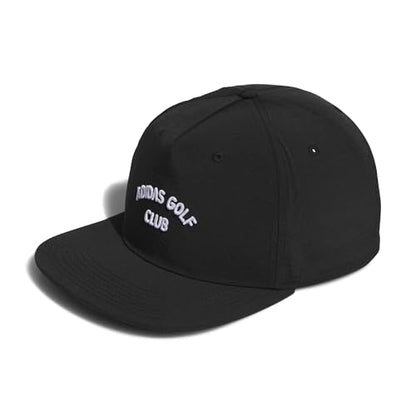 Adidas Unisex 5 Panel Crinkled Nylon Golf Hat - color: Black, size: One Size