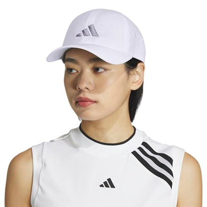 adidas Women's Influencer Hat - color: White/Glory Grey