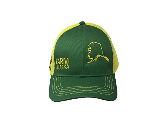 John Deere Farm State Pride Contrast Mesh Back Core Baseball Cap - color: Alaska
