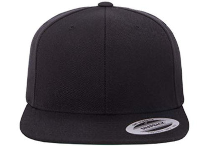 Flexfit Unisex Adult Yp Classics Premium Snapback Cap – 2-Tone - color: Black