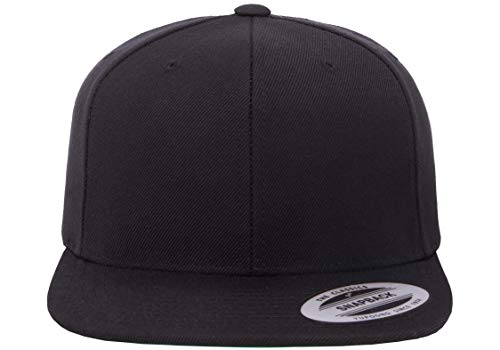 Flexfit Unisex Adult Yp Classics Premium Snapback Cap – 2-Tone - color: Black