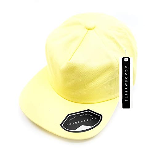 Quality 5 Panel Mid Crown Cotton Vintage Painters Hat Buckle Strap Adjustable Men Women Unisex Flat Visor #2015 - color: Ivory