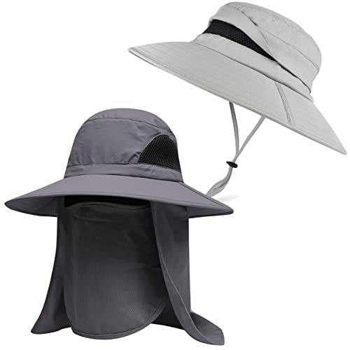 EINSKEY Full Coverage Sun Hat with Neck Flap | Waterproof Flip Cover Sun Hat