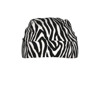 Adjustable Cycling Cap, Quick Dry Sports Bandana Skull Cap Helmet Liner - color: Zebra Stripes