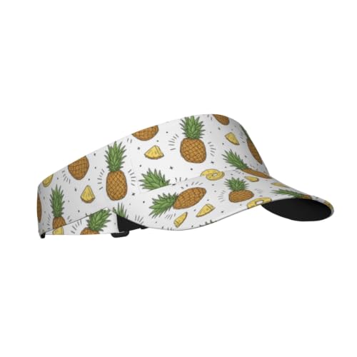 Leopard Print Sunscreen Visor Cap Adjustable Empty Top Outdoor Sports Hat - color: 15