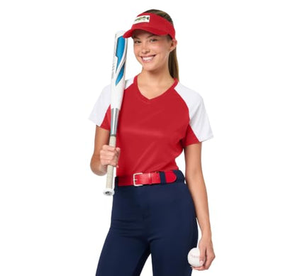 Outdoor Fishing Black Bass in Japanese Largemouth Bass Sport Sun Visor - color: Red