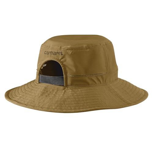 Carhartt Women's 107166 Women's Force Lightweight Bucket Hat - color: Golden Grass, size: Small-Medium