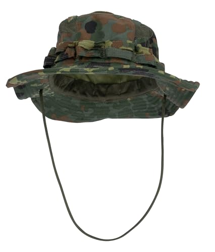 UF Pro Striker Gen 3 Boonie Hat - Military Tactical Brim Hat, Sun Cap for Men Hunting Fishing Outdoor Camping - color: Flecktarn, size: X-Large