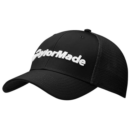 TaylorMade Men's Cage Hat - color: Black, size: Medium