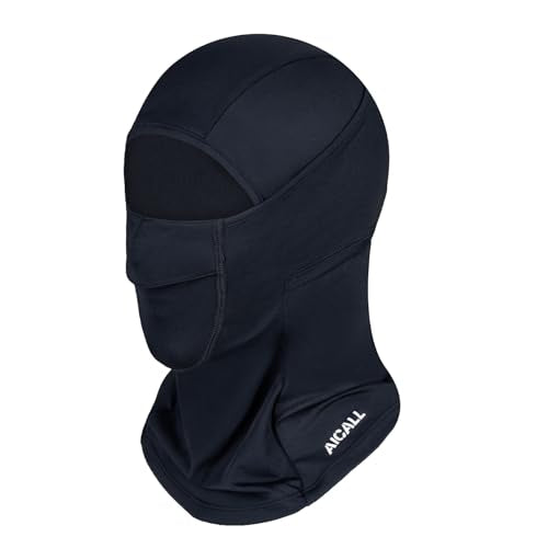 Balaclava Ski Mask Waterproof Anti-Fogging Windproof Winter Gear Thermal Face Mask for Men Women - color: Inky Black