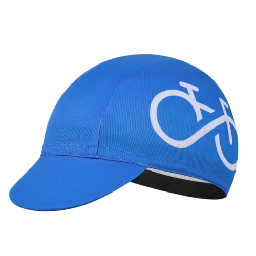 Cycling Cap for Man and Woman Cycling Hat Under Helmet-Polyester Breathable Sweat Absorbent - color: Go-34