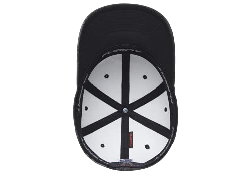 Flexfit Delta Seamless Carbon Cap - color: Black, size: Small-Medium
