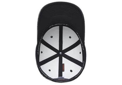 Flexfit Delta Seamless Carbon Cap - color: Black, size: Small-Medium