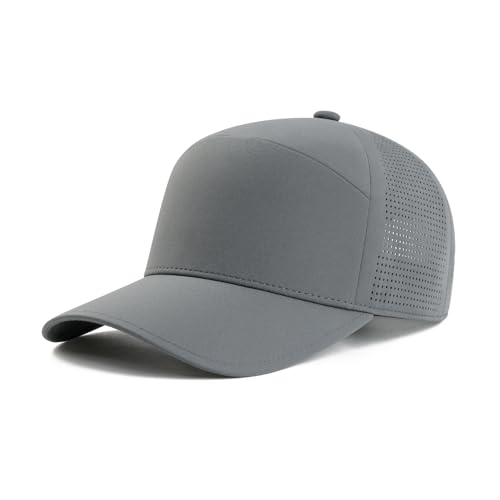 VOBOOM Men Breathable Performance Sports Baseball Cap - color: Dark Grey