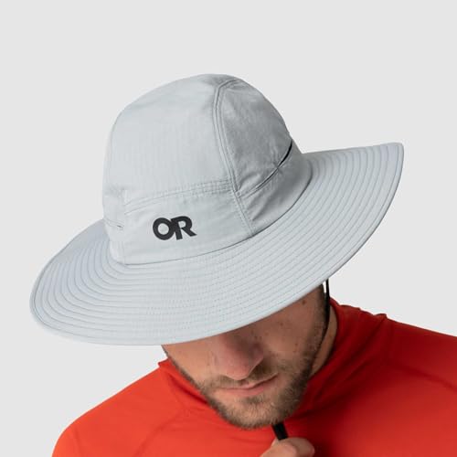 Outdoor Research Sunbriolet Sun Hat - color: Light Pewter, size: Small