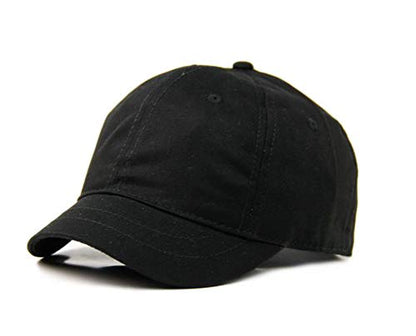 100% Cotton Adjustable Sun Hat Baseball Cap - color: Riding-black02